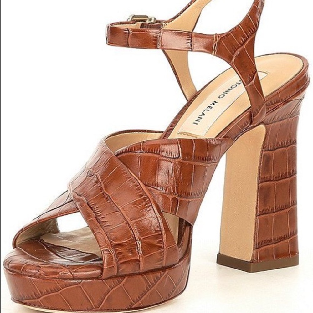 NWOT! Antonio Melani Leather Dress Sandals
